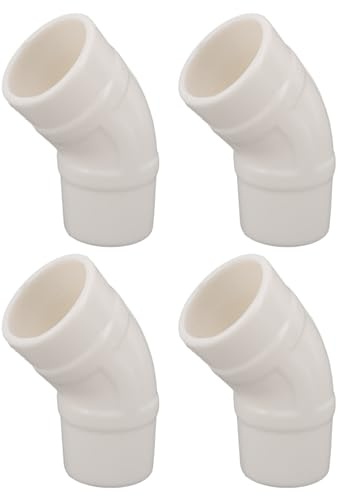 4 ST Poolrengöringsmedel 45 graders armbågssilikon Pooltillbehör W70244 Ersättning för G2 G3 G4