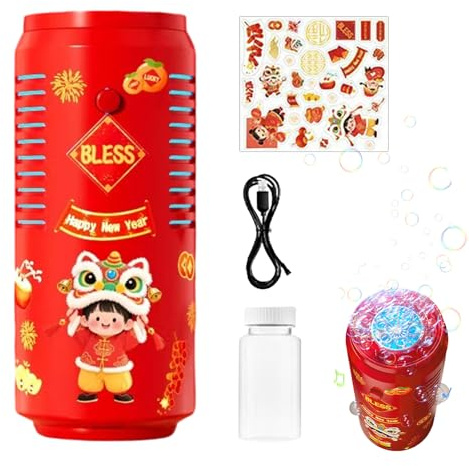 Souffleur à Bulles - Jouet Multi-Modes avec Lumière et Son Réglables | Générateur de Bulles - pour et Famille, Intérieur et Extérieur, Fêtes, Événements et