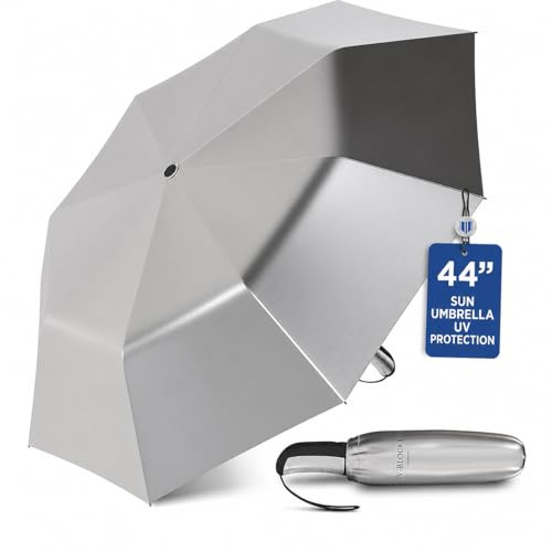UV-Blocker Sun Umbrella UV Protection Single Canopy - Auto Open/Close, Wind-resistant Sun Umbrella with 50+ UPF (44)