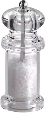 Moulin À Poivre | Gili Manuel Du Chili | 6.5x6.5x13,5 Cm Salt Peppers Shakers Grinders | Bouteille D'assaisonnement En Pot À Transport Rechargeable En Acrylique | Gadget De Cuisine Pour La Cuisson, Le