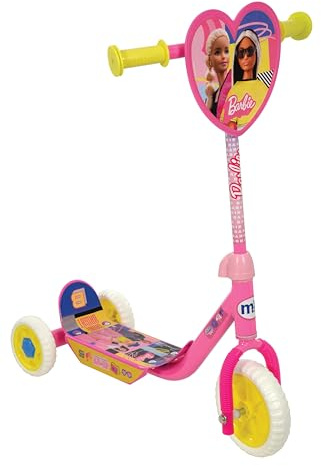 Barbie Deluxe Tri Scooter - 3 Wheels for Boys and Girls - Aged 3+ Years