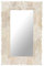 vidaXL Mangoholz Massiv Spiegel Wandspiegel Flurspiegel Dekospiegel Garderobenspiegel Hängespiegel Frisierspiegel Rahmenspiegel Weiß 80x50cm