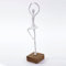 CREEDWOOD Ballerina SKULPTUR Ballett II | weiß, Mangoholz, 38cm | Dekofigur Ballett auf Sockel, Ballett Tänzerin Pirouette, Tänzer Deko Objekt, Ballett Aufsteller