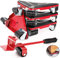 Kit de roulettes de Transport de Meubles 5 pièces,roulettes pour Meubles avec Roues Pivotantes à 360°et Barre de Traction en Acier au Carbone,deplace meuble lourd sans effort,Charge Maximale de 500 kg
