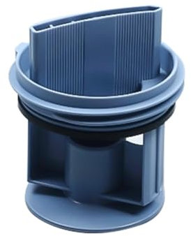 Okaywork Filtre à peluches Tamis Compatible avec Bosch Siemens Constructa Neff pour lave-linge séchoir 00647920 647920 00605010 605010 00602008, Bouchon Pompe de Vidange, Bouchon d'evacuation (bleu)