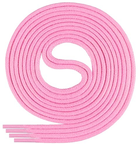 Di Ficchiano Premium skosnören vaxade, runda snören för läderaffärsskor, diameter 2–3 mm, längd 45–120 cm, rivbeständig