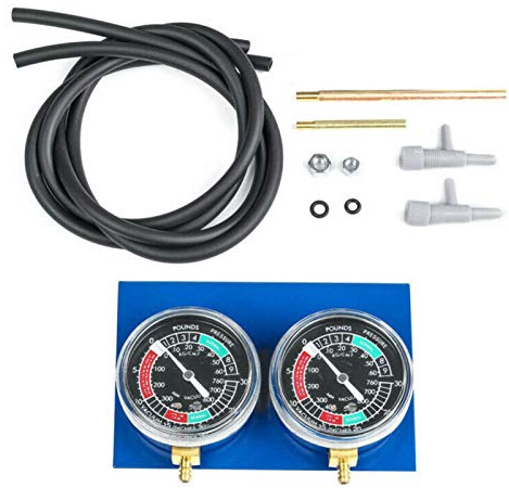 Jauge de vide d'équilibre moto Outil de synchronisation carburateur 2 cylindres