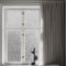 Simple Fix Fensterfolie - Glitzerfolie 60 x 300 cm - Sichtschutzfolie Fenster Folie, Isolierfolie - Fensterfolie Blickdicht Selbsthaftend - Glitzer