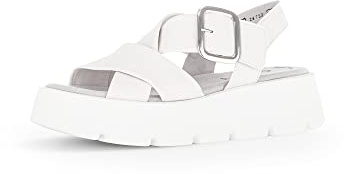 Gabor Damen Pantoletten, Frauen Slipper,Best Fitting,Plateau-Sohle,Schlupfschuhe,schluepfschuhe,Slides,Slip-ons,Mules,Latte (Uni),39 EU / 6 UK