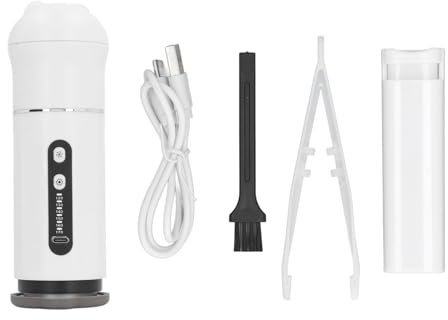 Afeitadora de Telas, Quitapelusas Recargable, Desfuzzer Eléctrico Portátil para Suéteres, para Eliminar Bolitas de Ropa, Muebles, Suéter, sofá, Manta (White)