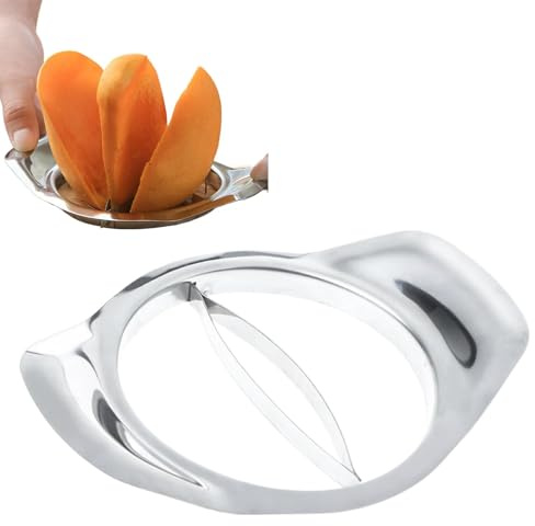 Removedor de huesos de mango, herramienta cortadora de mango | Herramienta de eliminación de hoyos pelador y cortador de acero inoxidable Depitter de Mango,Pelador y rebanador de frutas creativo, herr