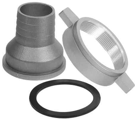 GALPADA Bomba De Agua De Autocebante De Aluminio 3 a 2 Conector De Manguera para Riego Agrícola Herramientas De Reparación Accesorios De Construcción