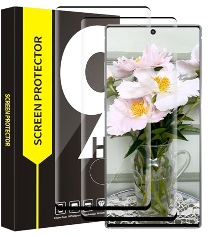 Bodyguard 2 Pack Verre Trempé pour Samsung Galaxy Note 10 Plus Protection Écran [3D Full Cover] [Tactile sensible] [Dureté 9H Anti Rayures] 0,33mm HD sans bulles Samsung Note 10 Plus Vitre Protection