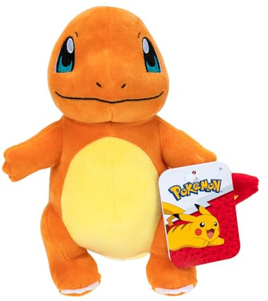 Pokémon Charmander Plush - 8-Inch Soft Plush with Authentic Details