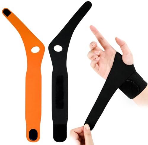 2 PCS Tutore Polso, Polsiera per Tendinite Polso, Aggiornamento Polsiera Tendinite Fascia, Polsiera per Tunnel Carpale Unisex, Forte Polsiera per Tunnel Carpale, Slogature, Tendinite e Artrite