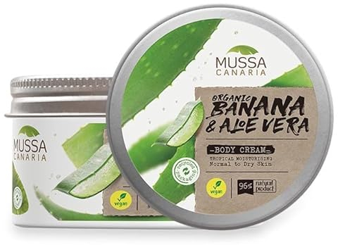 Mussa Canaria Burro per il Corpo all'Aloe Vera e Organic Bananas 250ml