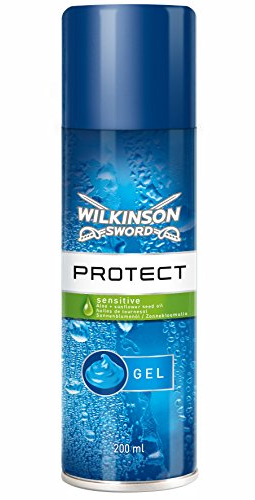 Wilkinson Sword Gel da barba Protect Sensitive Uomo, 200 ml, 1 pezzo
