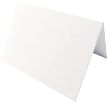 Florence Liso en Blanco, Acuarela 300 GSM, 50 unidades, 10,5 cm x 14,8 cm, Crea Tarjetas de Cumpleaños, Invitaciones de Boda y Otras Manualidades de Papel, A6
