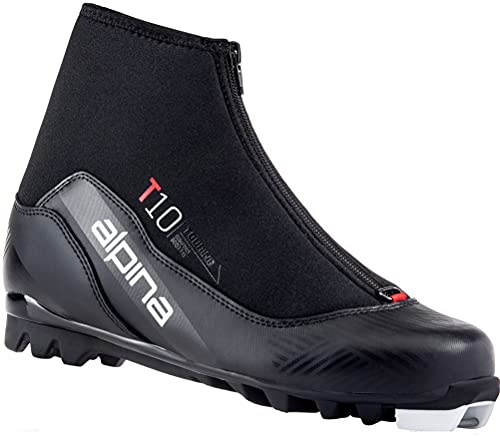 Alpina T 10 NNN Cross Country Ski Boots 2022-44/Black-Red