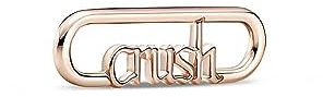 PANDORA ME Styling Wort-Link Crush aus 14 Karat Rosévergoldeter Metalllegierung, 780080C00