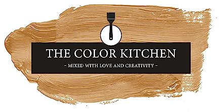 Livingwalls THE COLOR KITCHEN kräftige Wandfarbe - Malerfarbe für farbenfrohe Räume - matte Innenfarbe in Orange - 5l Deckfarbe in TCK5007