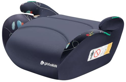 globalkids Sitzerhöhung Auto Kinder,Kindersitzerhöhung 125-150cm,bequem, kompakt und leicht, tragbare Autositze für Kinder, ECE R129, (Marineblau)