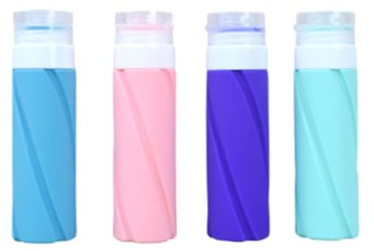 rongweiwang Doux et élastique dans Un Ensemble de Bouteilles Fendues, Sensation Confortable à Chaque, Sensation Confortable et Aucune déformation après répétition, Ensemble de 4 pièces