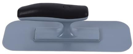 Healeved Cazzuola di Finitura in Plastica per Intonaco Bordo Arrotondato, Spatola per Levigatura Pareti, Utensile per Cartongesso e Applicazioni Murarie, Adatta a Uso Professionale e
