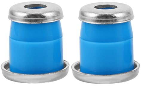 Ciieeo Bujes de Barril para Patineta Pu Azul Claro, Kit Amortiguador Antivibración para Ejes de Longboard, Almohadillas Elevadoras para Patinetas Cruiser, Accesorios para Deportes al