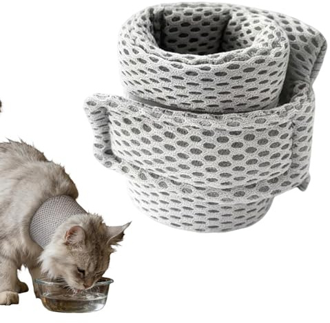 Hundhalsband | Andningsbara, bekväma, justerbara – skyddskoner för återhämtning, för valpar, små raser, nacke, återhämtning, kastration, sår, inomhus, utomhus, resor,