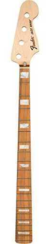 Fender Classic Series 70's Jazz Bass® Neck, 20 Medium Jumbo Frets, Block Inlay, Pau Ferro