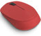 Rapoo - Ratón inalámbrico multimodo, con Bluetooth y conexión de 2.4 GHz, ambidiestro con 9 Meses de duración de la batería, M100, en Rojo