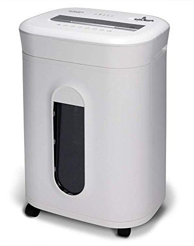 Aurora AU1060MA Professional Grade 10-Sheet High Security Micro-Cut Paper and Credit Card Shredder/ 60 Minutes/Security Level P-5, White, AU1060MA 10-Sheet High Security Microcut