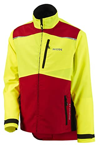 KOX Forstjacke Mistral 3.0 Rot/Gelb Größe L