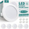 Unikcst 6er Einbaustrahler LED 9W LED Spot Ø 95-110mm Loch Einbauleuchten Warmweiß Einbauspots Weiß Rund 720LM für Wohnzimmer Küche Schlafzimmer