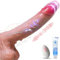 Consolador Vibradorador Mujer Juguetes Eróticos - Dildo Anal XXL de 25 CM Juguetes Sexuales para Parejas con 10 Empujes Rápidos y Fuerte Vibración, Vibradores Consoladores Realistas con Control Remoto