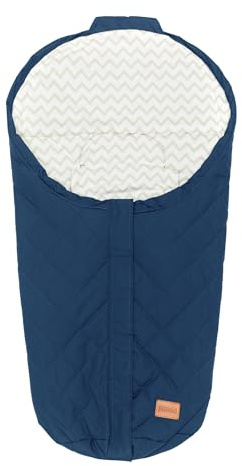 Fillikid Sommerfußsack Light Small Exclusiv/Baby Fußsack 80x40cm / Fußsack Gruppe 0+ für Babyschale Kinderwagenwanne Tragetasche/Universal Kinder Fußsack ab Geburt waschbar