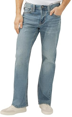 Silver Jeans Co. herr Jeans Craig Easy Fit Bootcut Jean