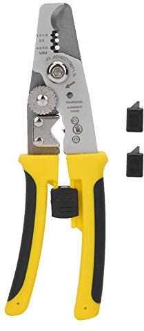 Oumefar Pinze Multifunzione in Acciaio Legato diPinze per elettricisti durevoli Set di Strumenti 7, 87 Pollici con Blocco di Sicurezza
