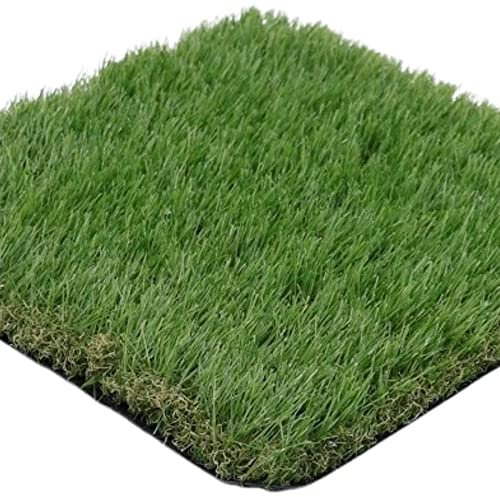 40mm Artificial Grass Natural and Realistic Looking Fake Lawn Astro Turf 1m, 1.5m, 2m, 3m, 4m & 5m Widths | 1m x 1m