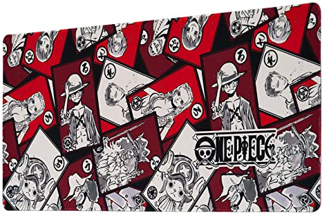 Alfombrilla ratón XXL One Piece - Alfombrilla Escritorio (Mouse Pad XXL: Protector Escritorio) | One Piece Merchandising : Tapete Escritorio Impermeable y Antideslizante