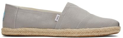 TOMS Men's Alpargata Rope Loafer Flat, Medium Grey, 9.5 UK