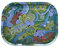 Metal Rolling Tray for Smoking – Durable Tobacco Accessories Tray, Portable and Easy to Clean – Ideal for Herbs, Papers, and Rolling Supplies (Love Peace)