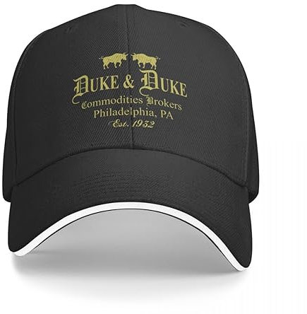 BEABAG Basecap Duke und Duke Commodities Brokers Kappe Baseballkappe Kappe männliche Golfmütze Damen Strandvisier Herren