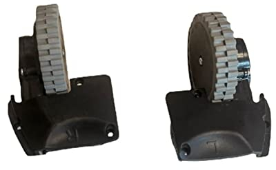 SteFik Robot Vacuum Cleaner Parts Wheel Engine Assembly Replacement. Compatible For Conga 1290 1490 1590, Smart Wheel Accessories. (Color : Left and right wheel)