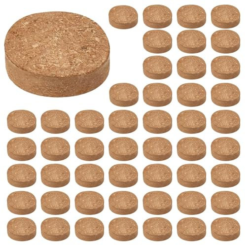 Hobngmuc 50Pz Terriccio Di Cocco Compresso, Terriccio Di Cocco Pressato Da 30 Mm Per La Propagazione Delle Piante, Terreno Di Coltura In Fibra Di Cocco Per Fioriere E Ortaggi