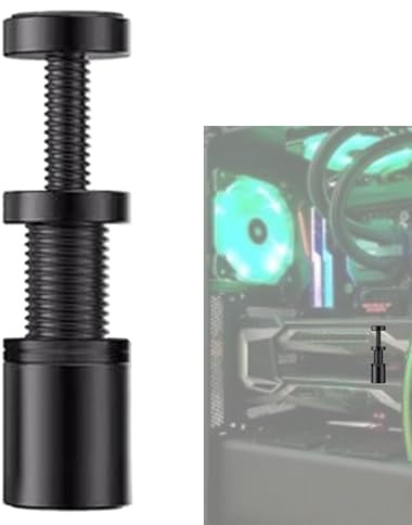 Supporto scheda grafica - Supporto GPU in alluminio, stabilizzatore rotante, base magnetica | Montaggio telescopico regolabile, supporto durevole per i banchi di Internet Cafés Households