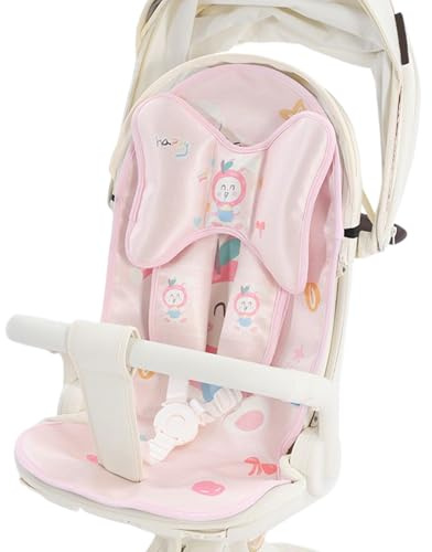 Acunny Housse Rafraîchissante pour Poussette,Rafraîchisseur de Siège Auto | Tissu Glacé Respirant avec Gel Lavable et Aération pour Confort et Protection Thermique