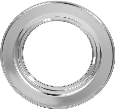 DEARMAMY Stainless Steel Steamer Ring Adapter with Hollow Round Steaming Plate for Dumplings Vegetables and Dim Sum Multi-purpose Rack for Home and Commercial Kitchen Cooking