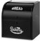 Metal Double Compartment Bread Box Roll Top Bread Box Kitchen Food Storage Bin, Counter-top Bread Keeper Double Layer Bread Storage (Black) - No Installation Required